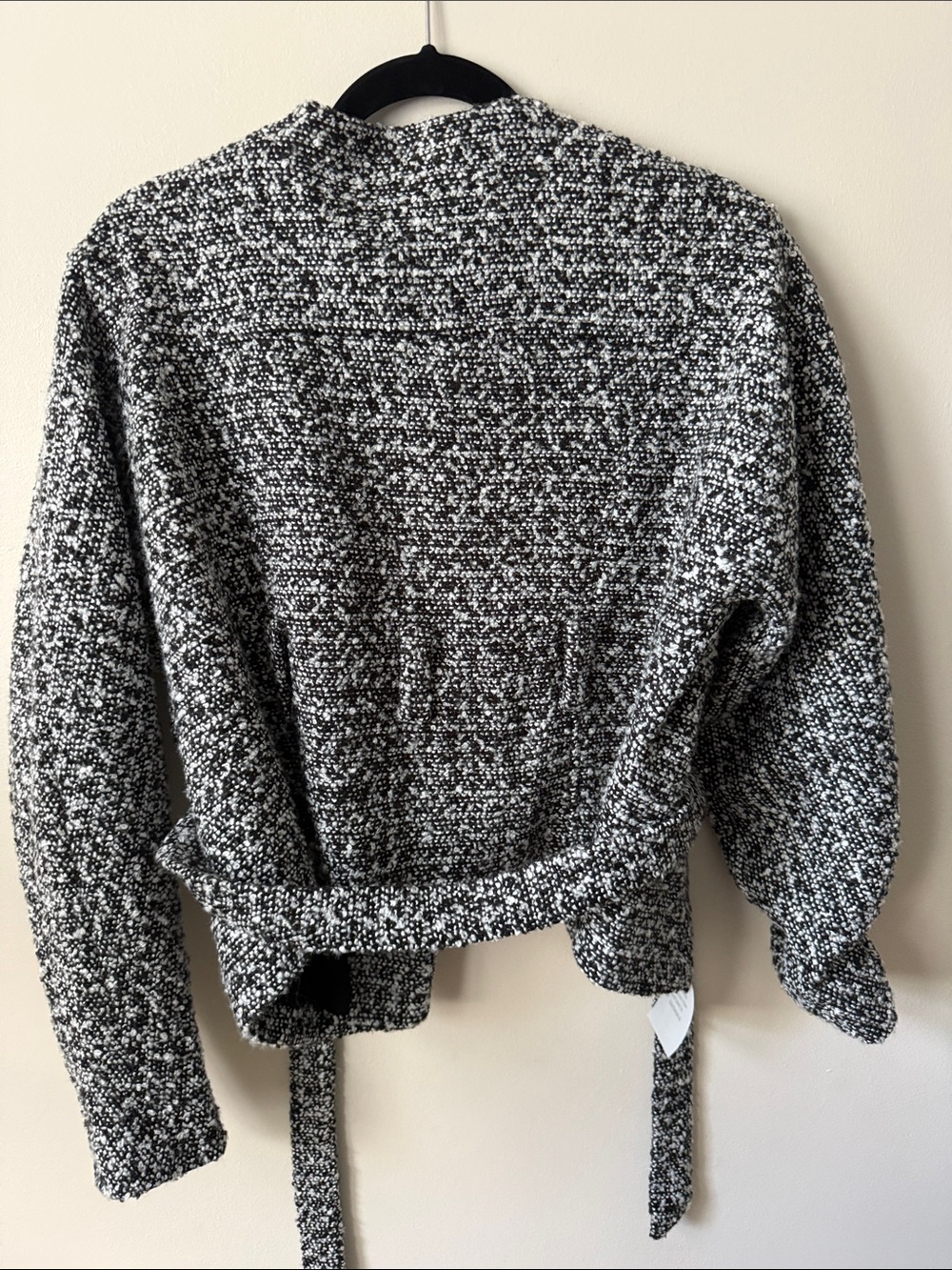 NWT Lovers + Friends Lucca Tweed Jacket Black & White NWT | REVOLVE $298 - Picture 7 of 8